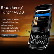 BlackBerry torch 9800